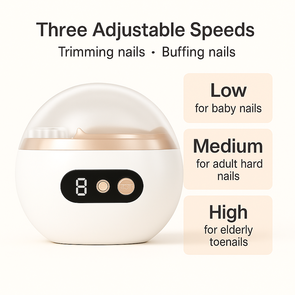LUMI® Electric Nail Clipper